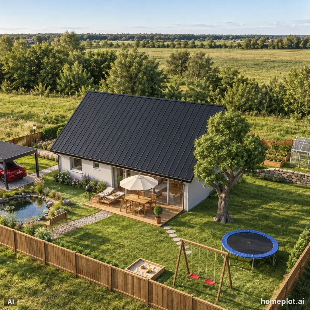 3D návrh domu a vizualizace na vašem pozemku